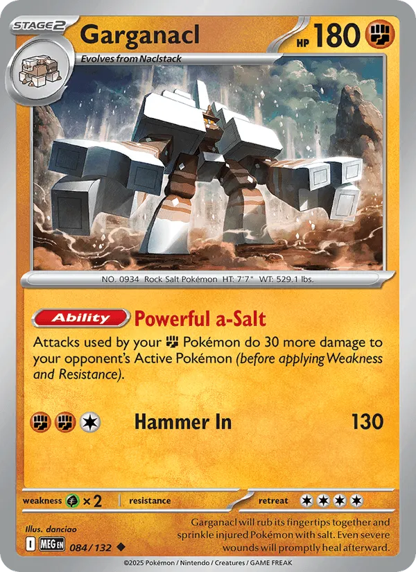 Carte Gigansel — Mega Evolution Additionals