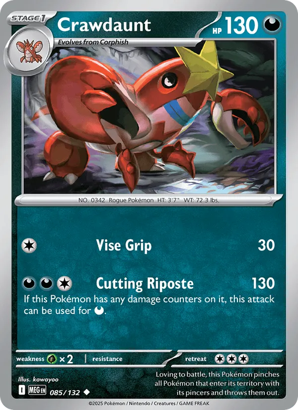 Carte Colhomard — Mega Evolution Additionals