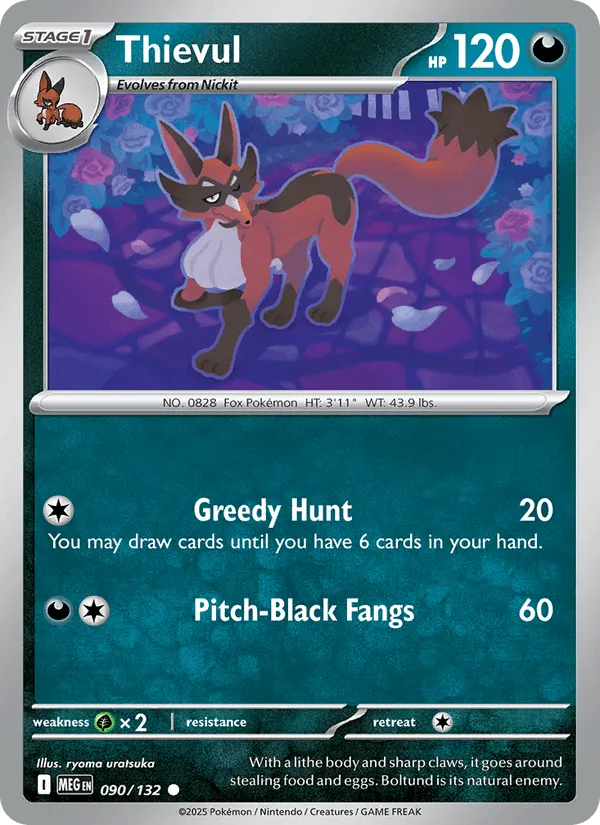 Carte Roublenard — Mega Evolution Additionals