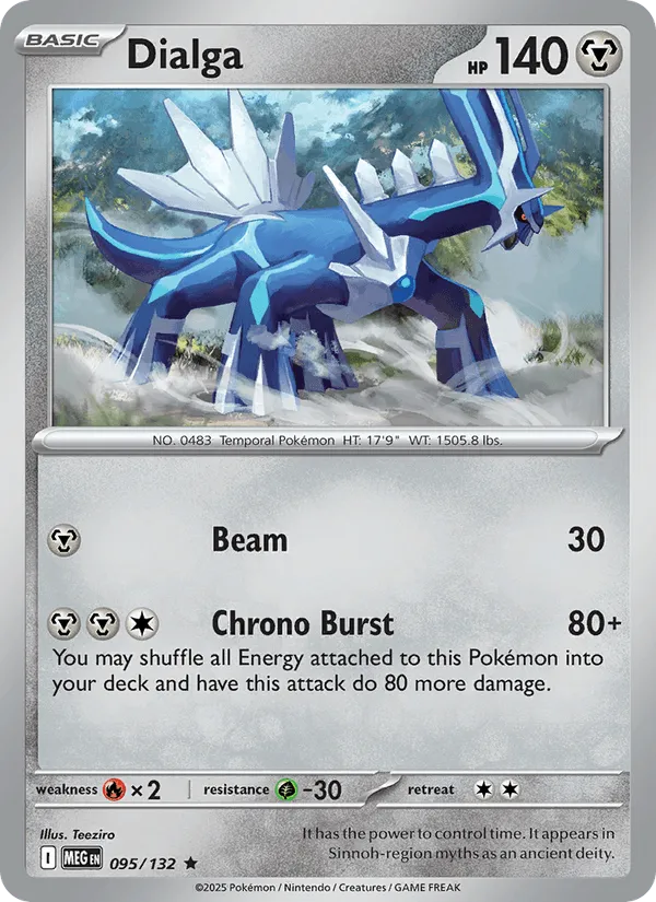 Carte Dialga — Mega Evolution Additionals