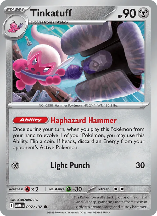 Carte Forgella — Mega Evolution Additionals