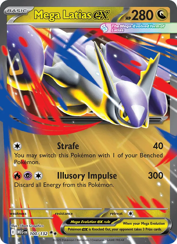 Carte Mega Latias ex — Mega Evolution Additionals