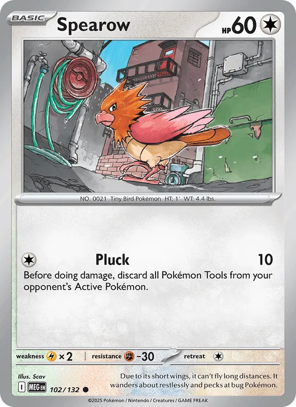 Carte Piafabec — Mega Evolution Additionals