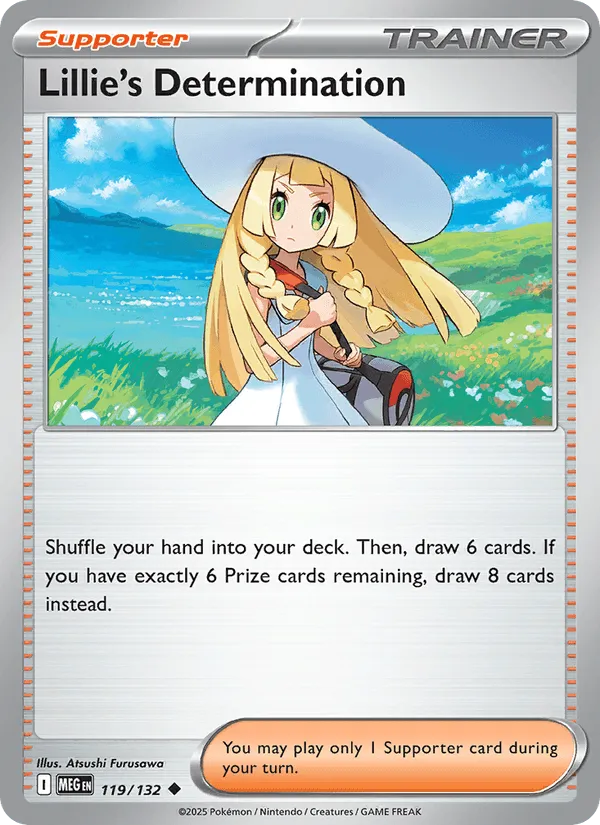Carte Détermination de Lilie — Mega Evolution Additionals