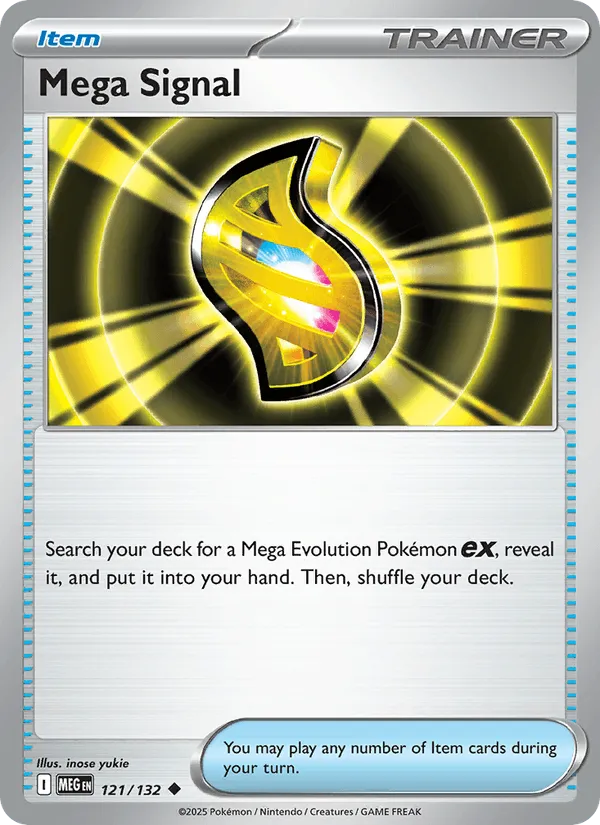 Carte Méga Signal — Mega Evolution Additionals
