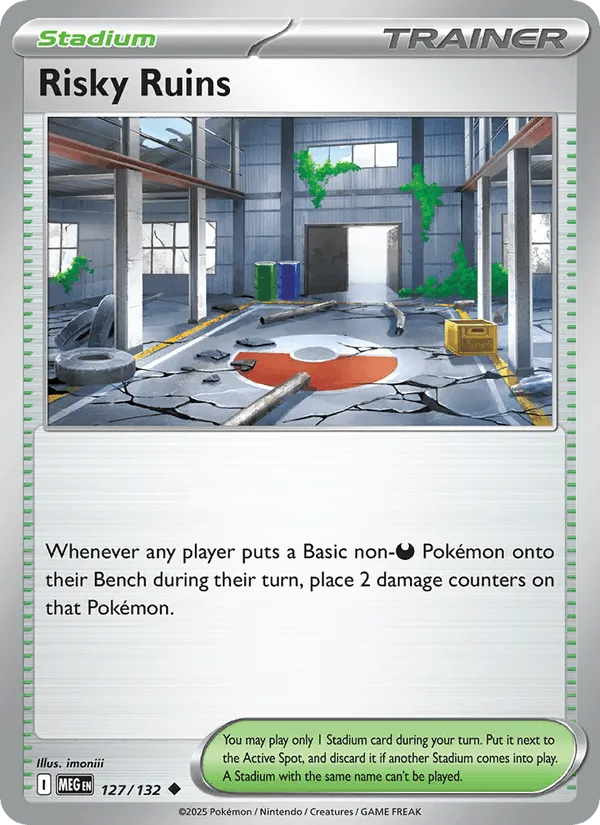 Carte Ruines Risquées — Mega Evolution Additionals