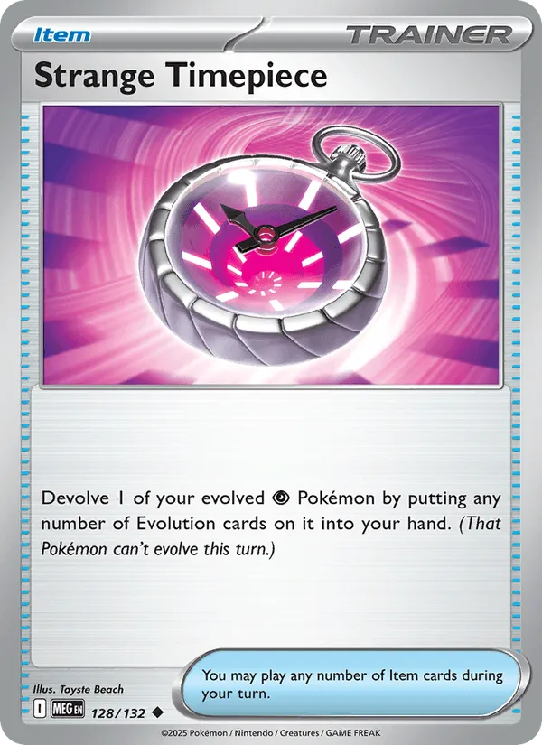 Carte Compteur de Temps Étrange — Mega Evolution Additionals