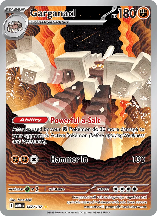Carte Gigansel — Mega Evolution Additionals