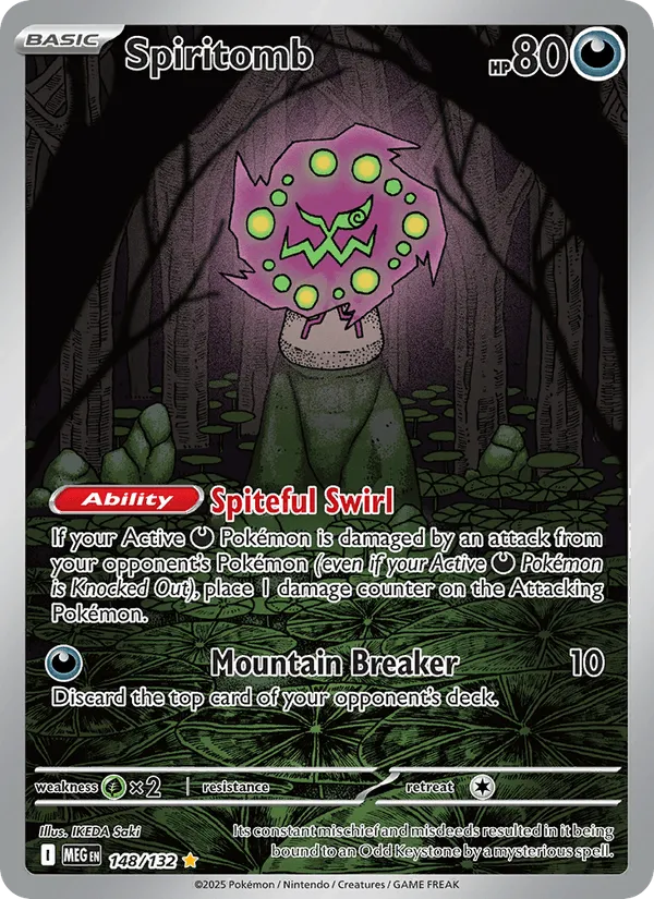 Carte Spiritomb — Mega Evolution Additionals