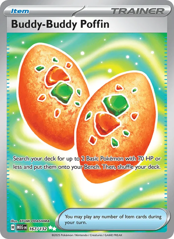 Carte Poffin Copain-Copain — Mega Evolution Additionals