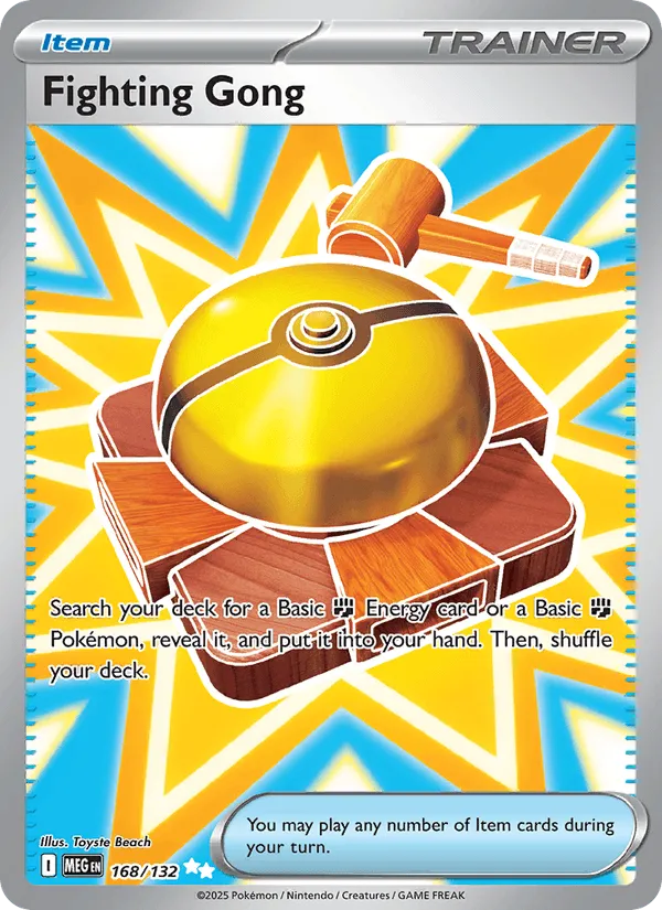 Carte Gong de Combat — Mega Evolution Additionals