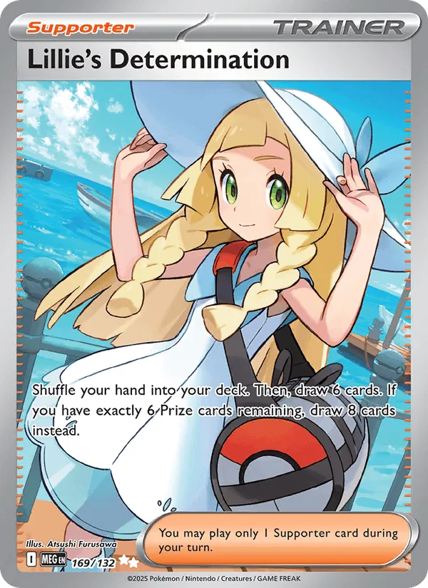 Carte Détermination de Lilie — Mega Evolution Additionals