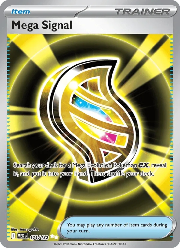 Carte Méga Signal — Mega Evolution Additionals