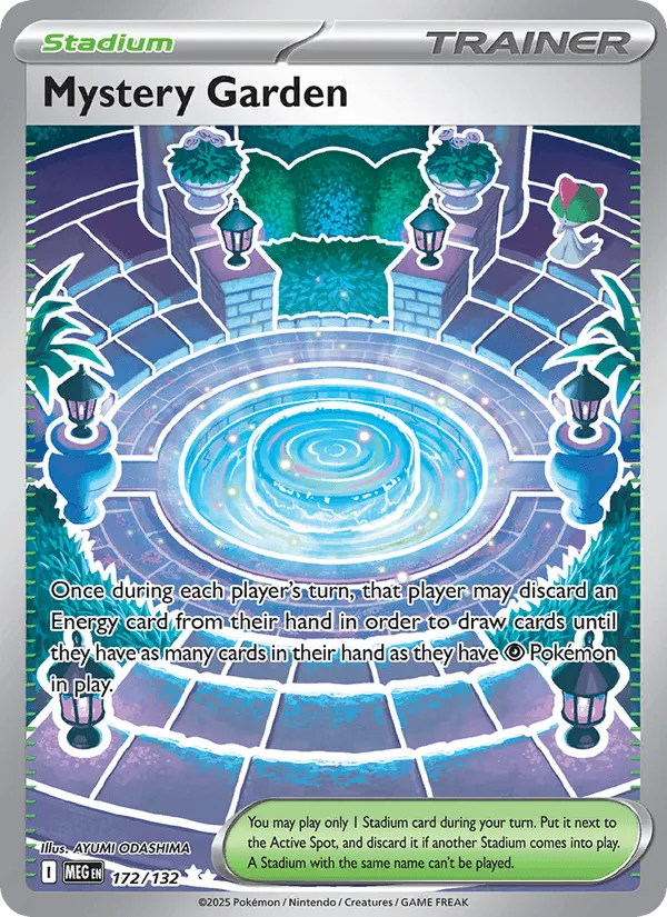 Carte Jardin Mystère — Mega Evolution Additionals