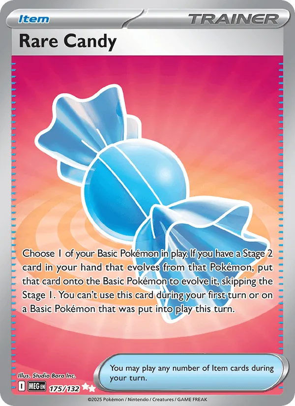 Carte Rare Candy — Mega Evolution Additionals