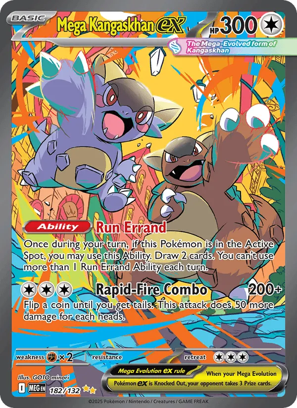 Carte Mega Kangourex ex — Mega Evolution Additionals
