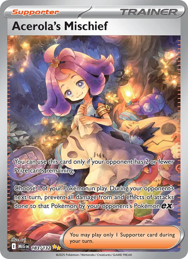 Carte Espièglerie de Margie — Mega Evolution Additionals