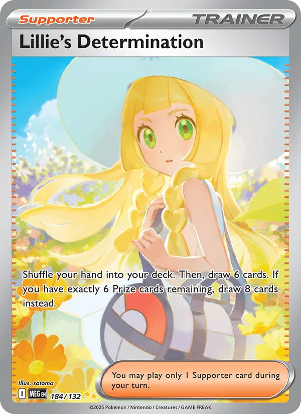 Carte Détermination de Lilie — Mega Evolution Additionals