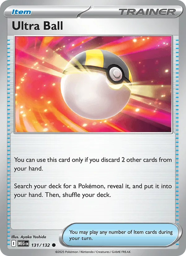 Carte Ultra Ball — Mega Evolution
