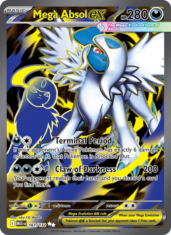 Carte Mega Absol ex — Mega Evolution