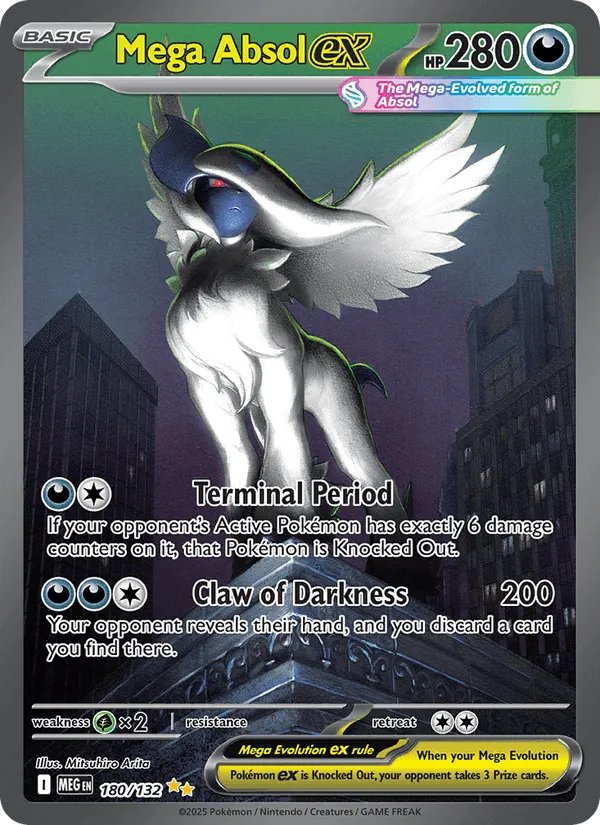 Carte Mega Absol ex — Mega Evolution