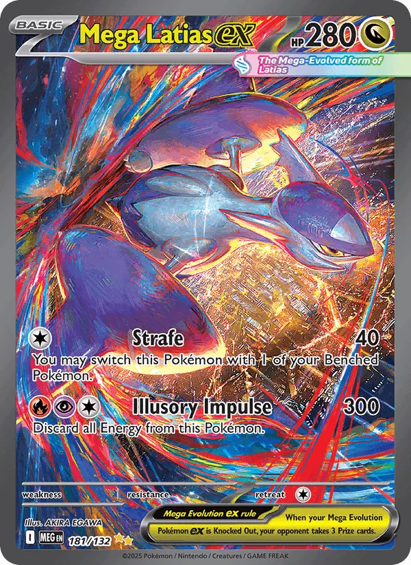 Carte Mega Latias ex — Mega Evolution