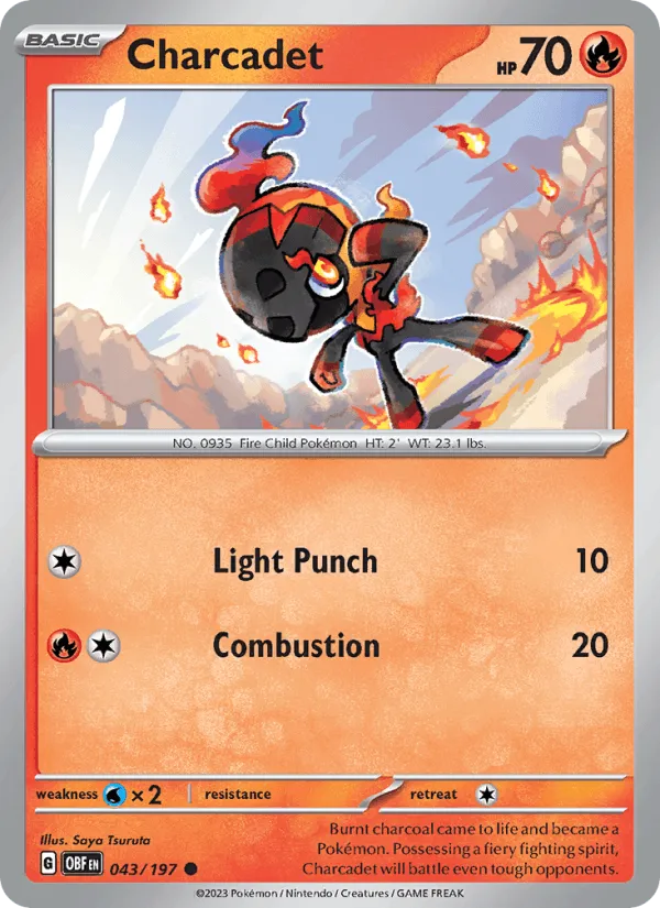 Carte Charbambin — Obsidian Flames
