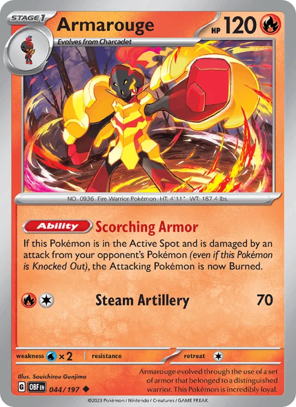 Carte Carmadura — Obsidian Flames