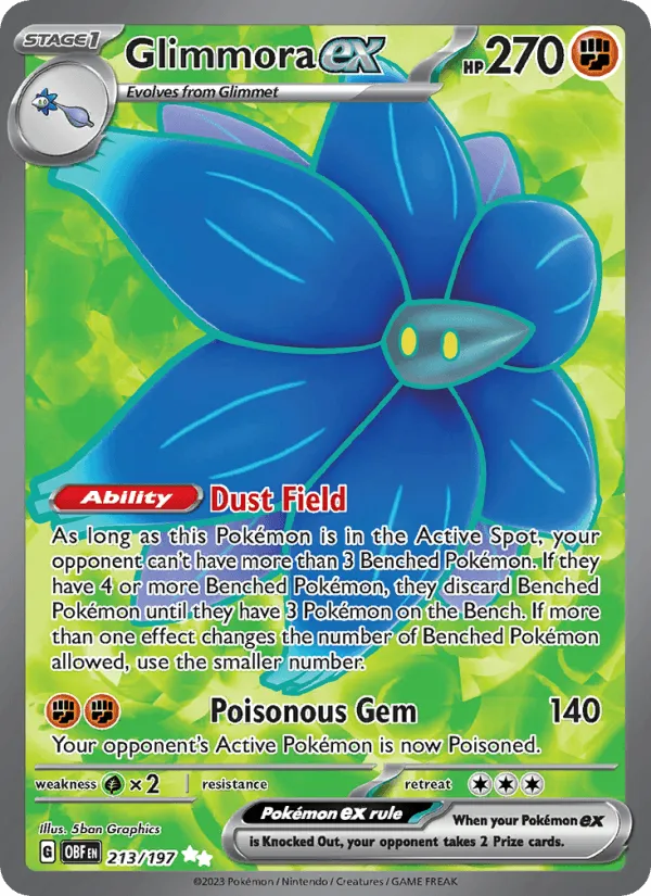 Carte Floréclat ex — Obsidian Flames