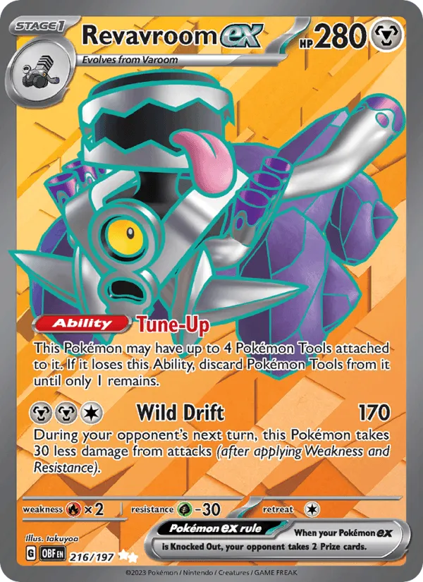 Carte Vrombotor ex — Obsidian Flames
