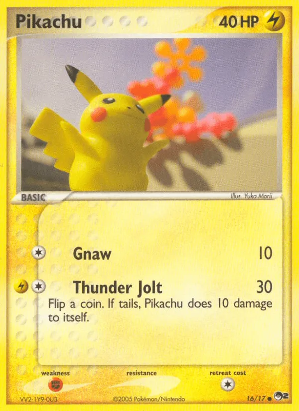 Carte Pikachu — POP Series 2