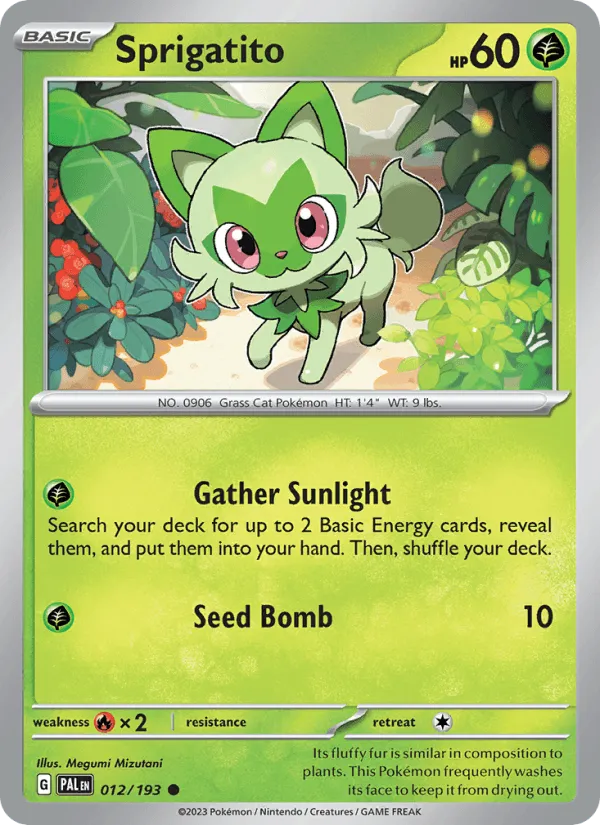 Carte Poussacha — Paldea Evolved