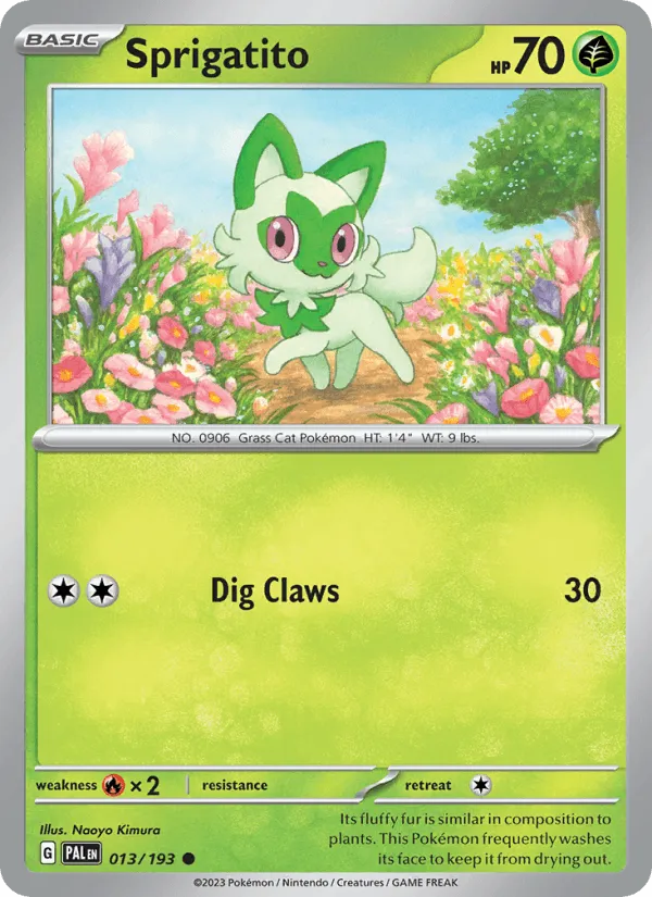 Carte Poussacha — Paldea Evolved