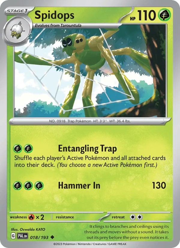 Carte Filentrappe — Paldea Evolved