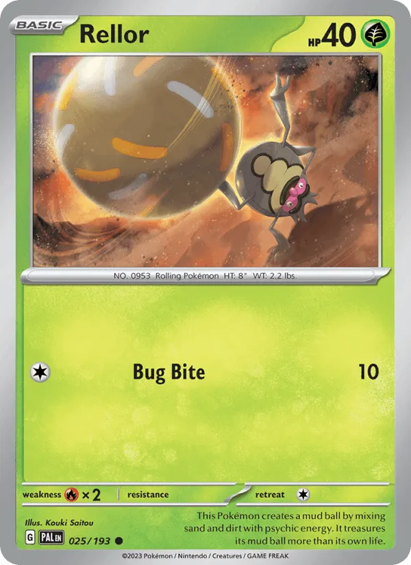 Carte Léboulérou — Paldea Evolved