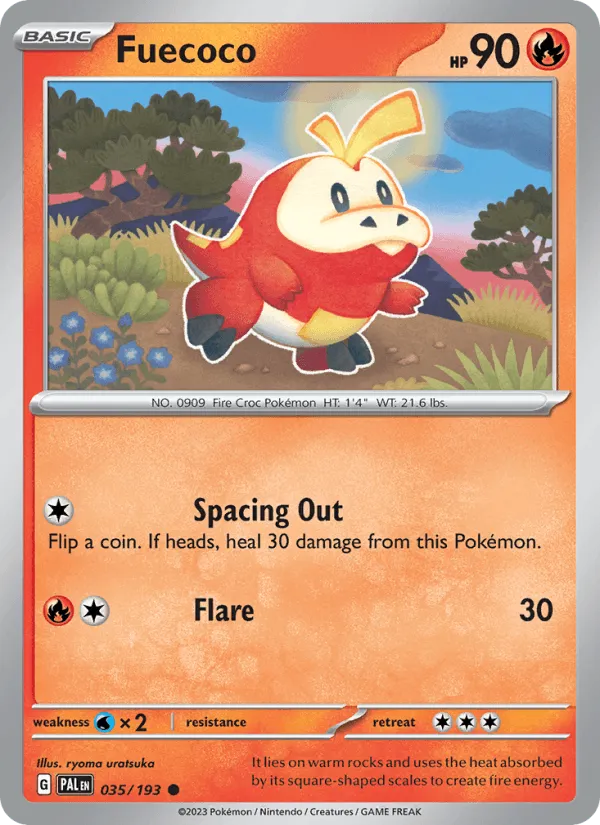 Carte Chochodile — Paldea Evolved