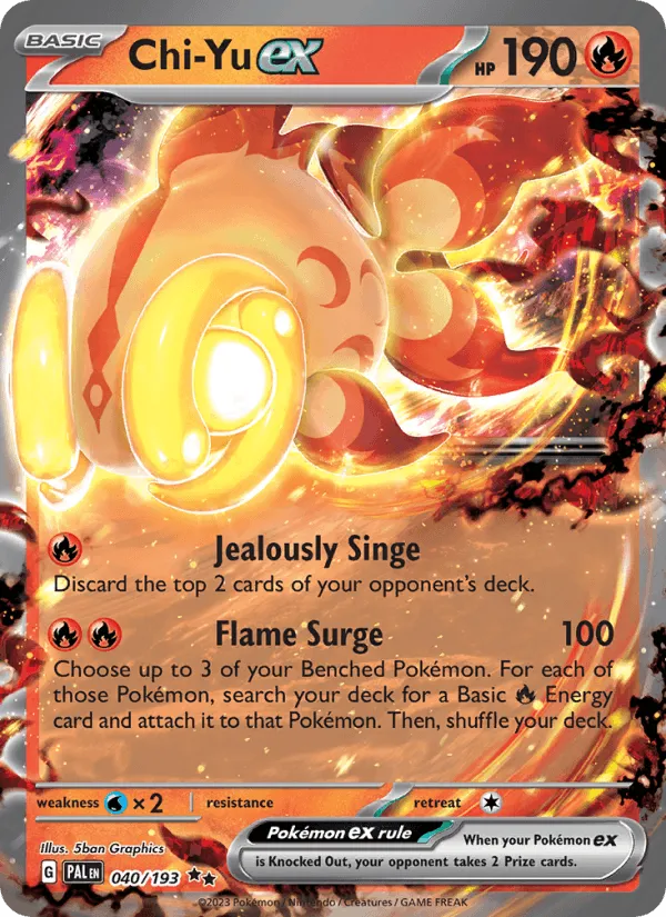 Carte Yuyu ex — Paldea Evolved