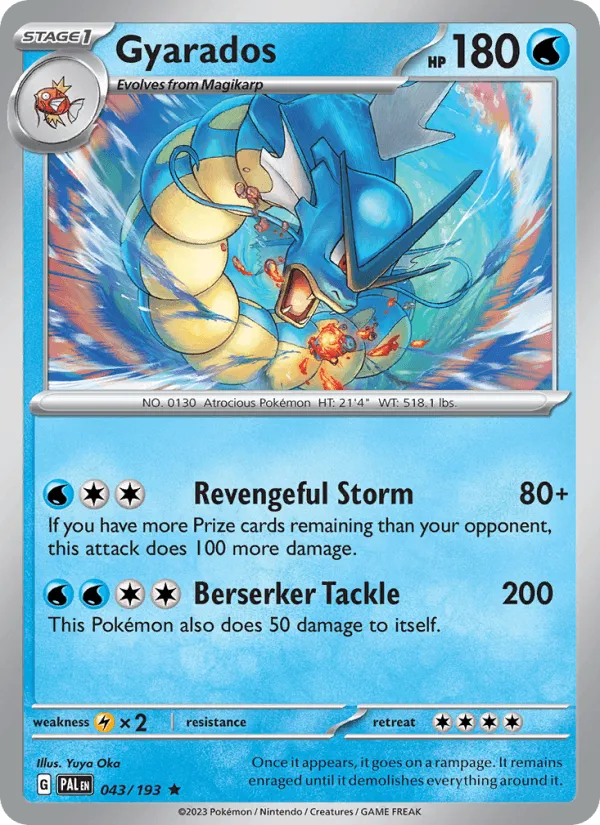 Carte Léviator — Paldea Evolved