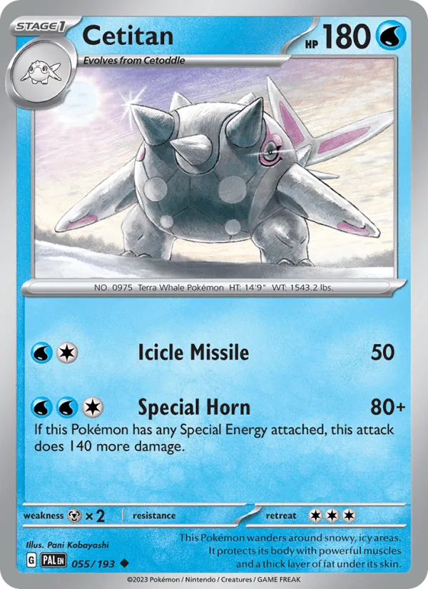 Carte Balbalèze — Paldea Evolved