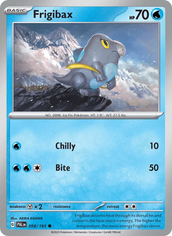 Carte Frigodo — Paldea Evolved