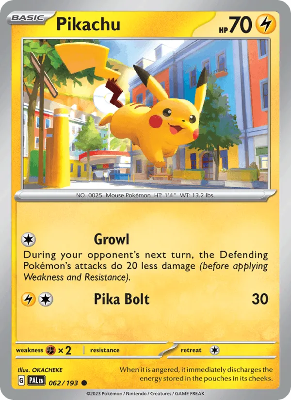 Carte Pikachu — Paldea Evolved