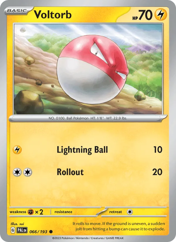 Carte Voltorbe — Paldea Evolved