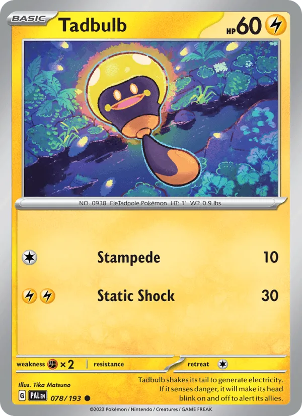 Carte Têtampoule — Paldea Evolved