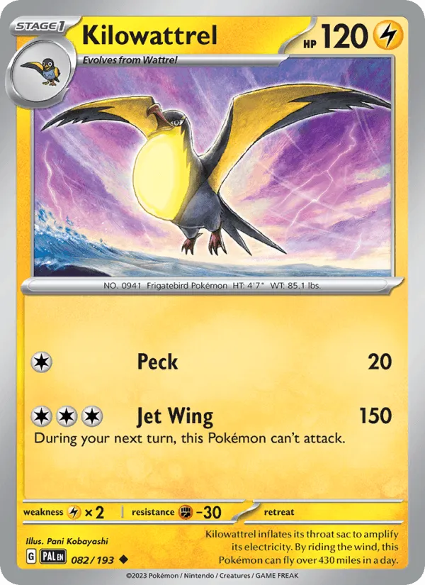 Carte Fulgulairo — Paldea Evolved