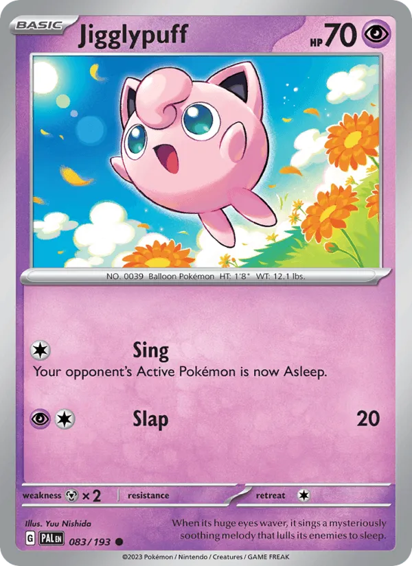 Carte Rondoudou — Paldea Evolved
