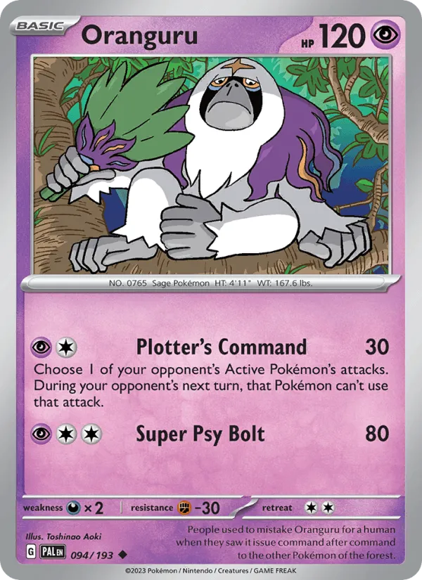 Carte Gouroutan — Paldea Evolved