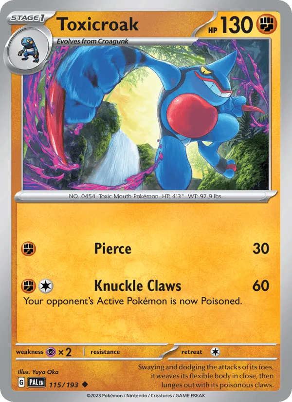 Carte Coatox — Paldea Evolved