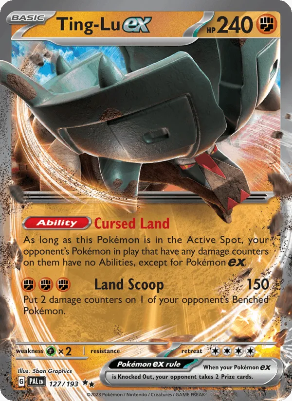 Carte Dinglu ex — Paldea Evolved