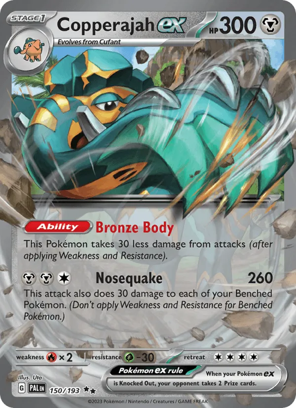 Carte Pachyradjah ex — Paldea Evolved