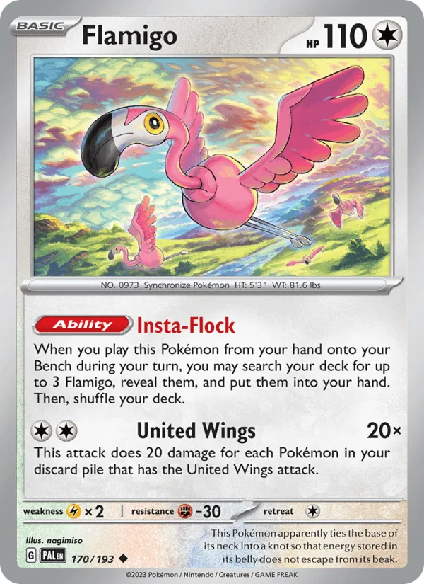 Carte Flamenroule — Paldea Evolved